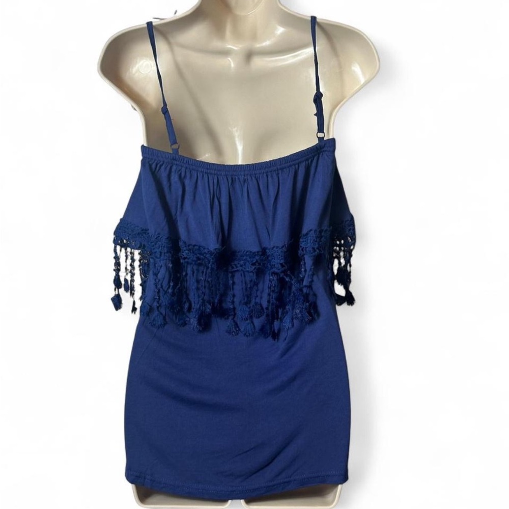 Fringe Tassel Tank Top - Picture 3 of 14